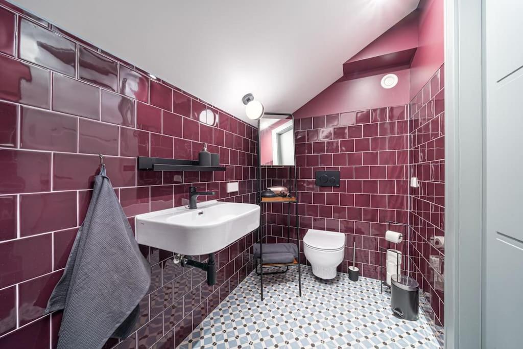 Bright Designer Mansard In City Centre Apartment