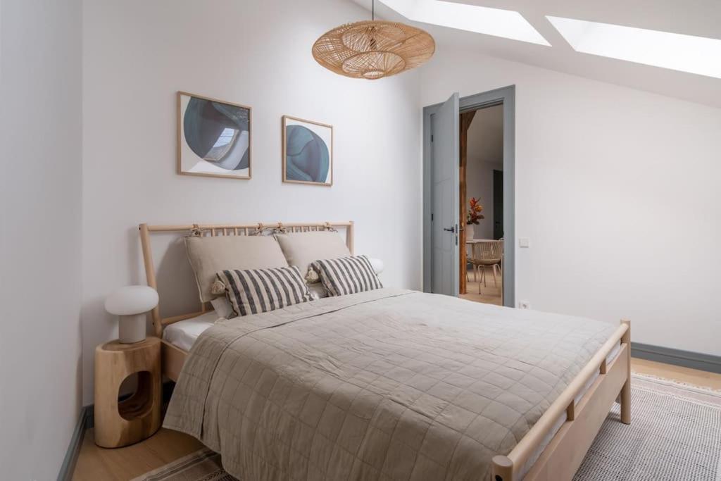 Apartment Bright Designer Mansard In City Centre Riga