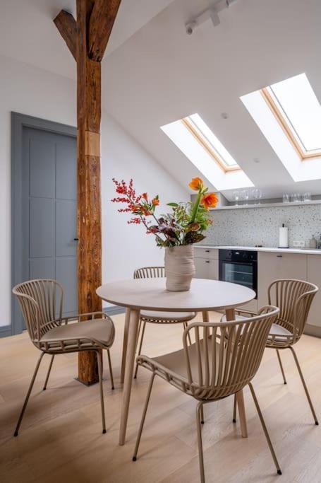 Bright Designer Mansard In City Centre Apartment Riga